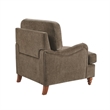 Comfort Pointe Clarendon Arm Chair - Heathered Cocoa Polyester