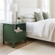 Comfort Pointe Wallis 1-drawer Wood Nightstand in Vintage Green