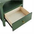 Comfort Pointe Wallis 1-drawer Wood Nightstand in Vintage Green