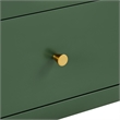 Comfort Pointe Wallis 1-drawer Wood Nightstand in Vintage Green