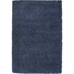 Abacasa Comfort Shag Slate Blue 5x8 Area Rug