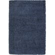 Abacasa Comfort Shag Slate Blue 5x8 Area Rug