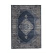 Abacasa Sonoma Navy Blue-Silver 8x11 Area Rug