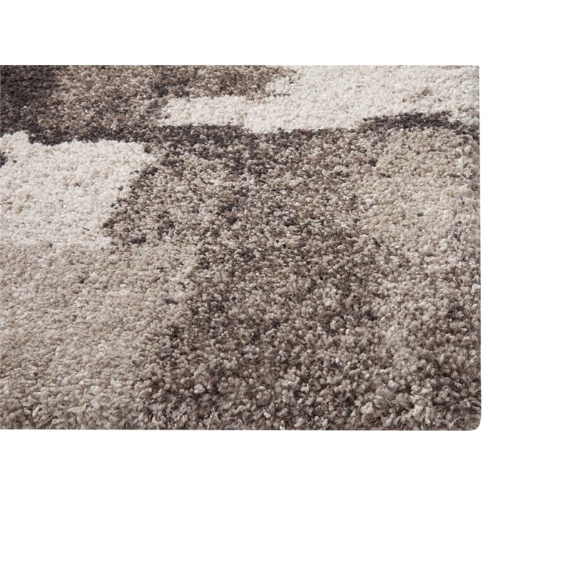 Abacasa Granada Devon Chocolate-Ivory-Tan 5x8 Area Rug