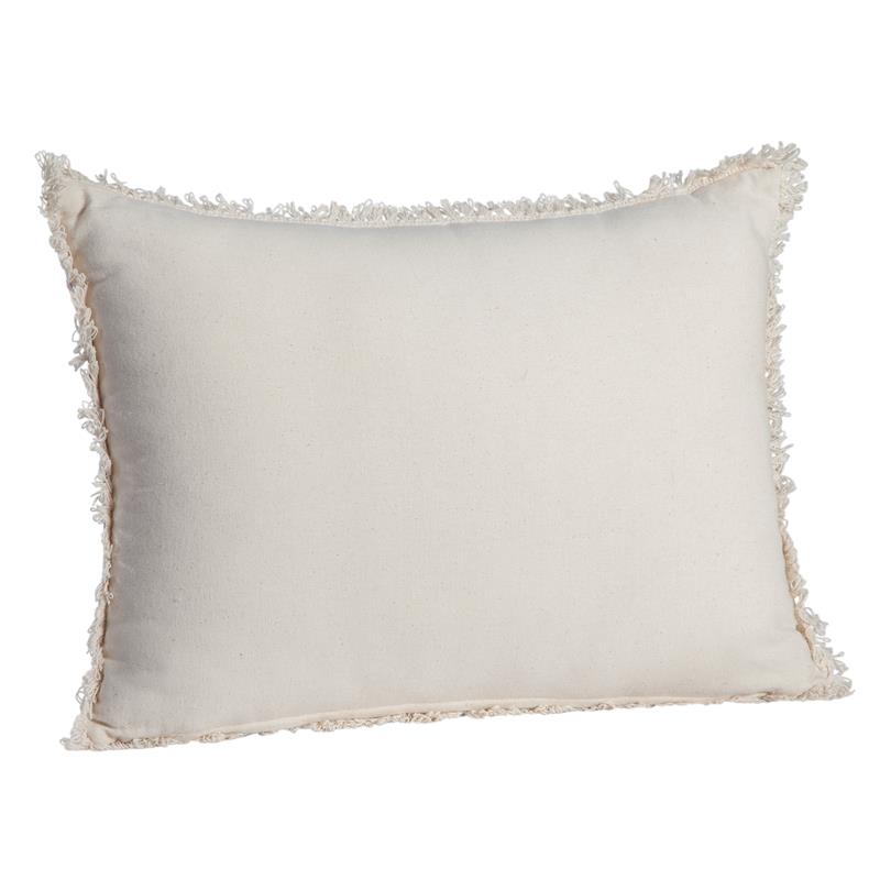 Abacasa Blake Corvas Navy/White Lumbar Throw Pillow