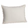 Abacasa Blake Corvas Navy/White Lumbar Throw Pillow