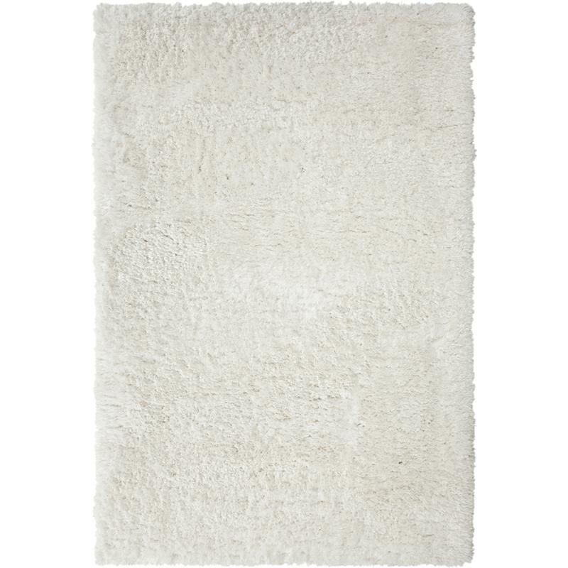 Abacasa Cozy Shag White Area Rug 29238x10