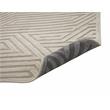 Abacasa Napa Orbit Chenille and Viscose Ivory Area Rug