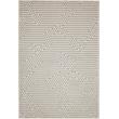 Abacasa Napa Orbit Chenille and Viscose Ivory Area Rug