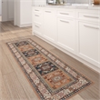 Boho Viscose Copper 2 ft. x 7 ft. Runner Viscose Area Rug