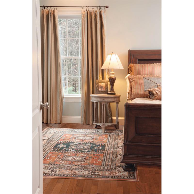 Boho Viscose Copper 4 ft. x 6 ft Viscose Area Rug