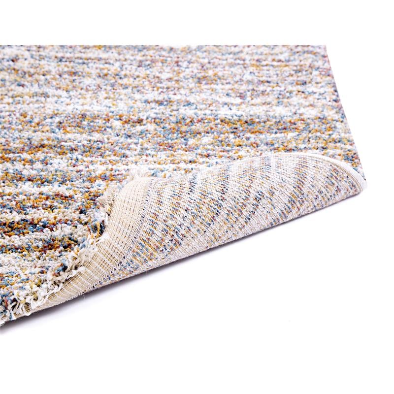 Granada Zira Olefin Shag Ivory/Multi Striped Area Rug