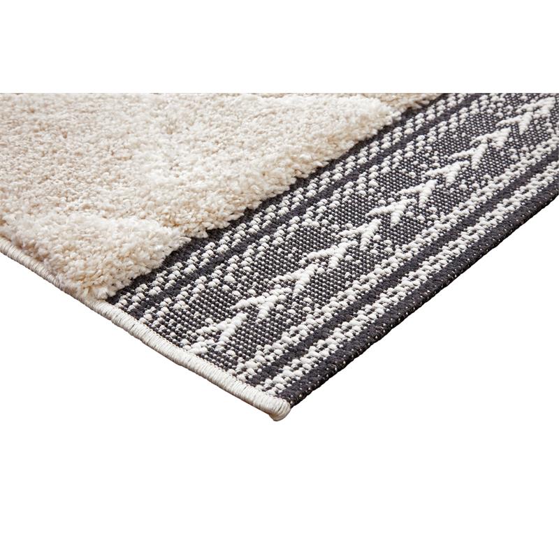 Denali Bijou Cream Polypropylene Tufted Area Rug