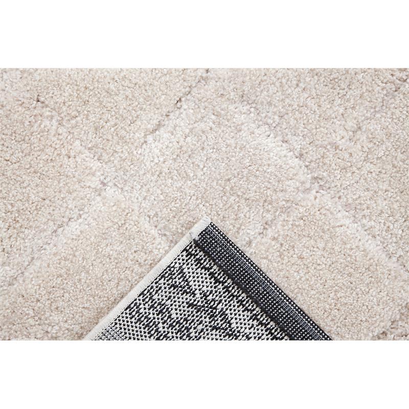 Denali Bijou Cream Polypropylene Tufted Area Rug