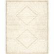 Sonoma Benzara Beige and White Viscose Area Rug
