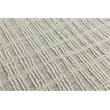 Abbey Latriss Ivory and Natural Wool Handwoven Area Rug