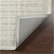 Abbey Latriss Ivory and Natural Wool Handwoven Area Rug