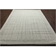 Abbey Latriss Ivory and Natural Wool Handwoven Area Rug