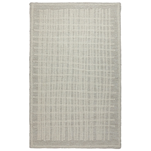 Abbey Latriss Ivory and Natural Wool Handwoven Area Rug