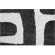Luna Meara Black and Ivory Recycled Polyester Area Rug