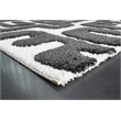 Luna Meara Black and Ivory Recycled Polyester Area Rug