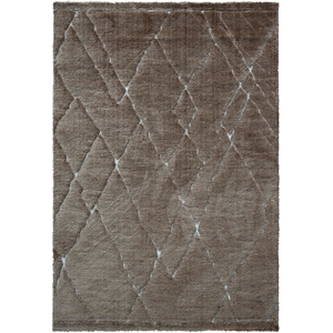 Nube Messina Brown Copper Rust and Ivory Recycled Polyester Area Rug
