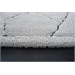 Nube Messina Ivory and Charcoal Recycled Polyester Area Rug