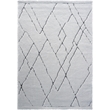 Nube Messina Ivory and Charcoal Recycled Polyester Area Rug