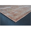 Eno Elmina Rust Beige Ivory and Green Viscose  Area Rug