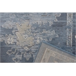 Eno Elmina Blue Ivory and Beige Viscose  Area Rug