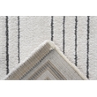 Nube Forli  Ivory and Charcoal Recycled Polyester Area Rug
