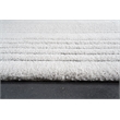 Nube Forli  Ivory and Charcoal Recycled Polyester Area Rug