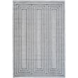 Nube Forli  Ivory and Charcoal Recycled Polyester Area Rug