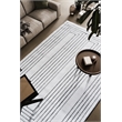 Nube Forli  Ivory and Charcoal Recycled Polyester Area Rug