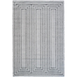 Nube Forli  Ivory and Charcoal Recycled Polyester Area Rug