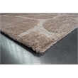 Nube Giraffe Chocolate and Brown Recycled Polyester Area Rug
