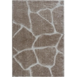 Nube Giraffe Chocolate and Brown Recycled Polyester Area Rug