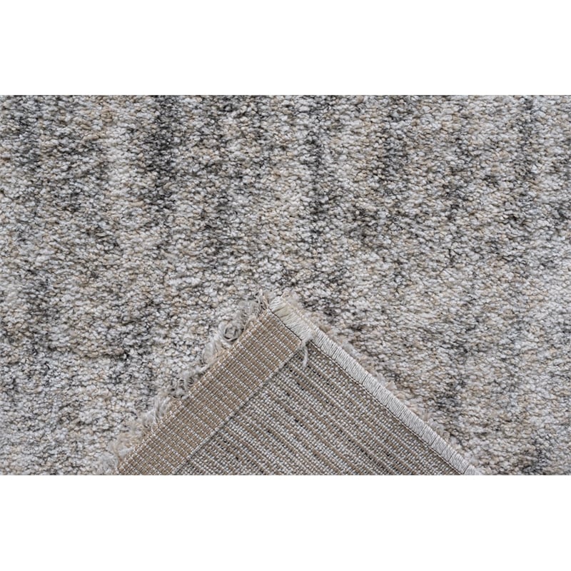 Granada Karina Beige Gold Grey Ivory and White Polypropylene Area Rug