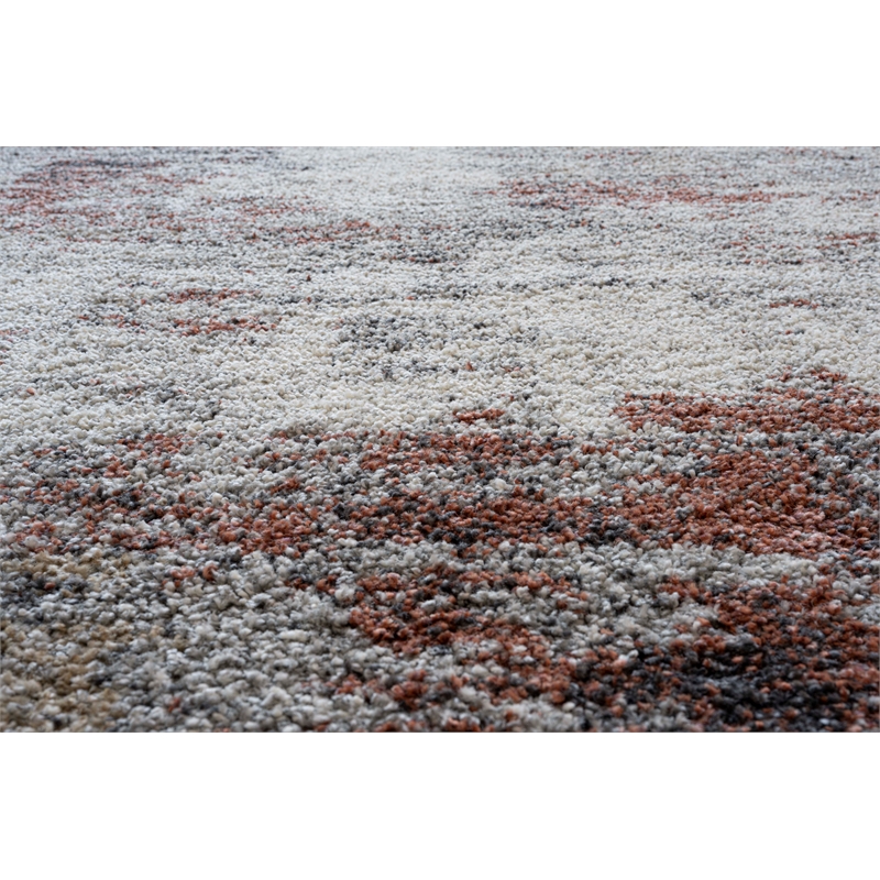 Granada Mavis Beige Charcoal Gold Gray Multi Polypropylene Area Rug