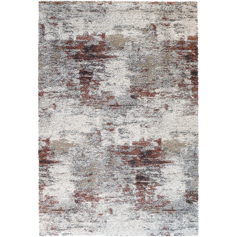 Granada Mavis Beige Charcoal Gold Gray Multi Polypropylene Area Rug
