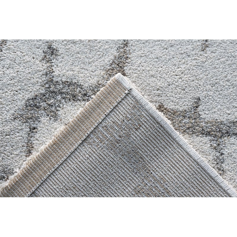Granada Pyper Beige Brown Charcoal Ivory Polypropylene Area Rug