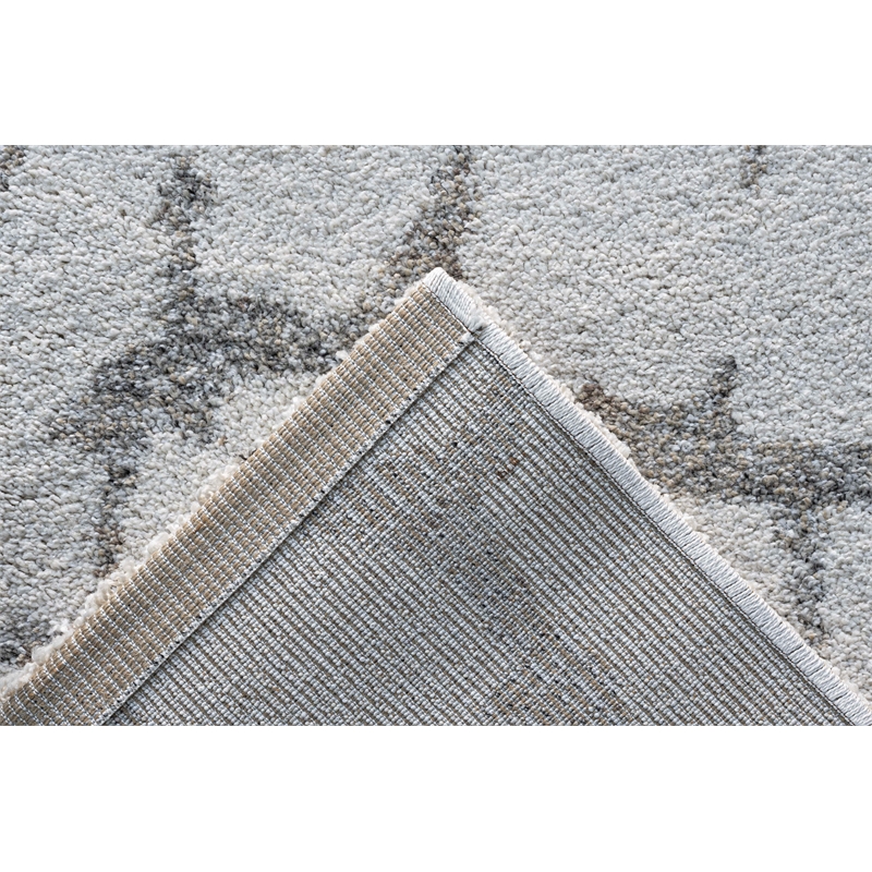 Granada Pyper Beige Brown Charcoal Ivory Polypropylene Area Rug