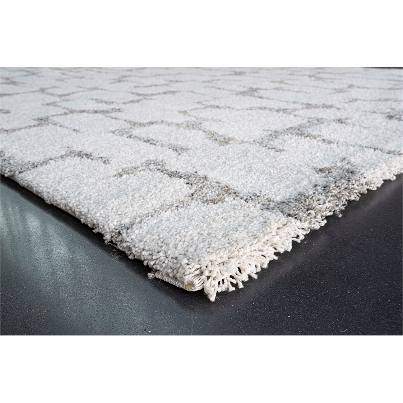 Granada Pyper Beige Brown Charcoal Ivory Polypropylene Area Rug
