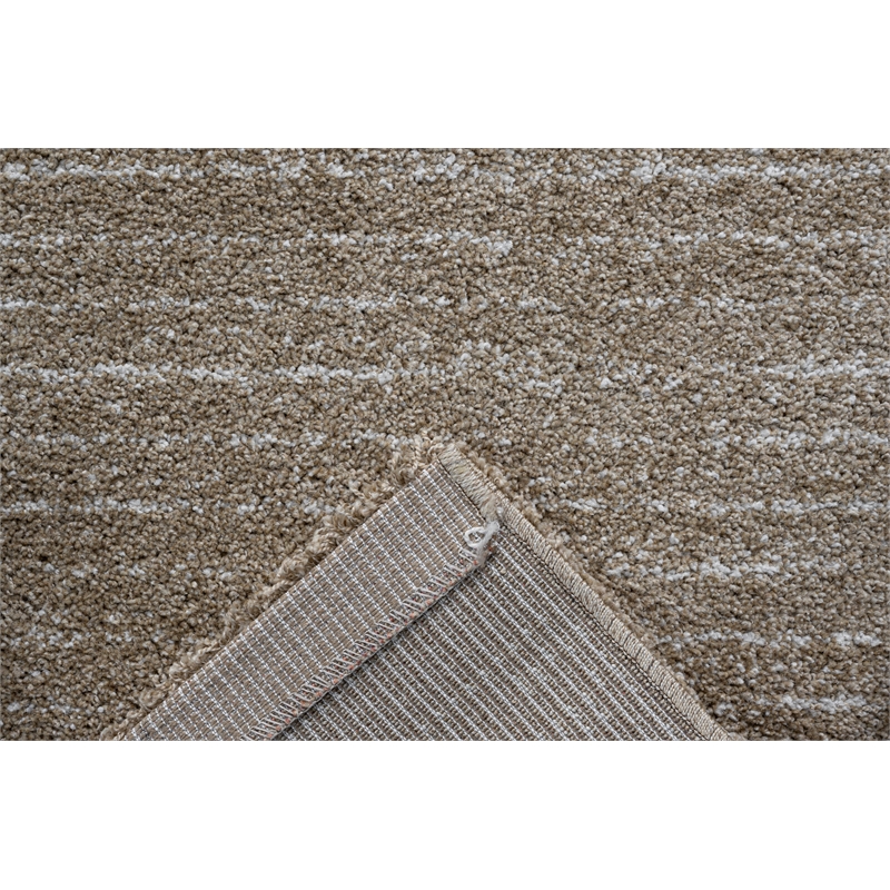 Granada Liora Beige Ivory and Gold Polypropylene Area Rug