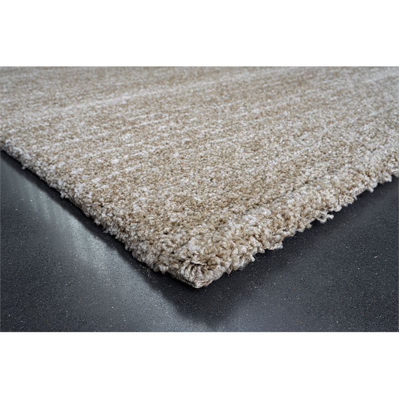 Granada Liora Beige Ivory and Gold Polypropylene Area Rug