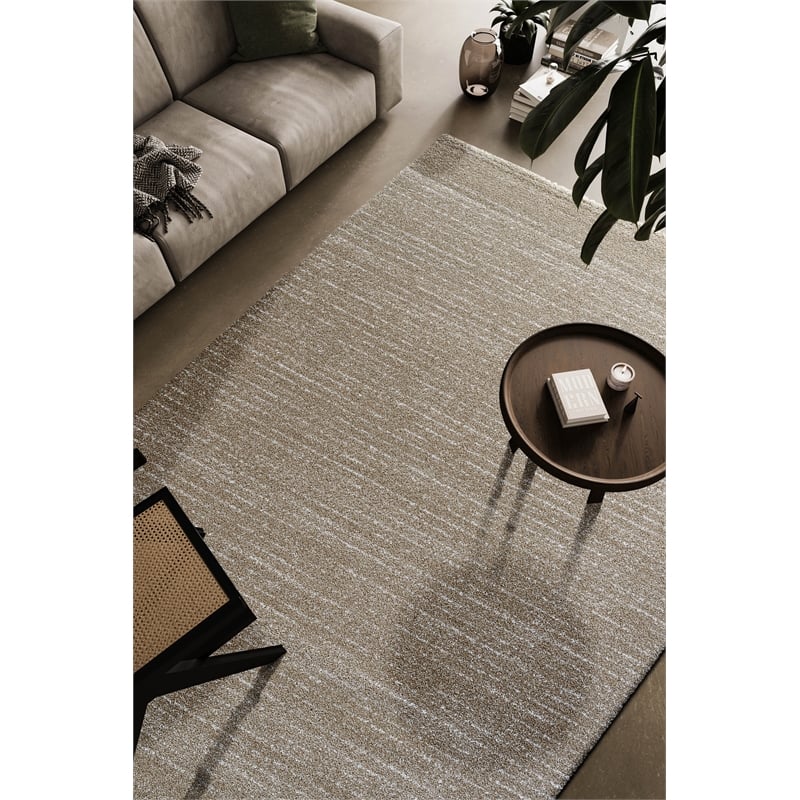 Granada Liora Beige Ivory and Gold Polypropylene Area Rug