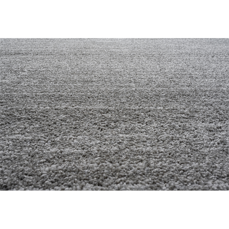 Granada Liora Gray Ivory and White Polypropylene Area Rug