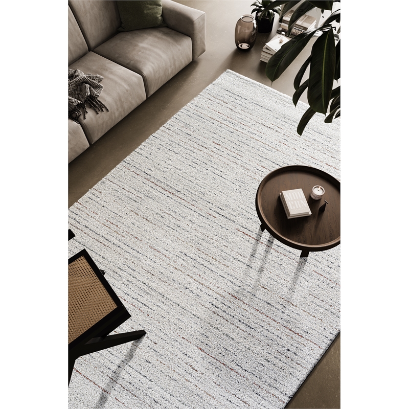 Granada Liora Ivory Gold Green Rust Gray and Charcoal Polypropylene Area Rug