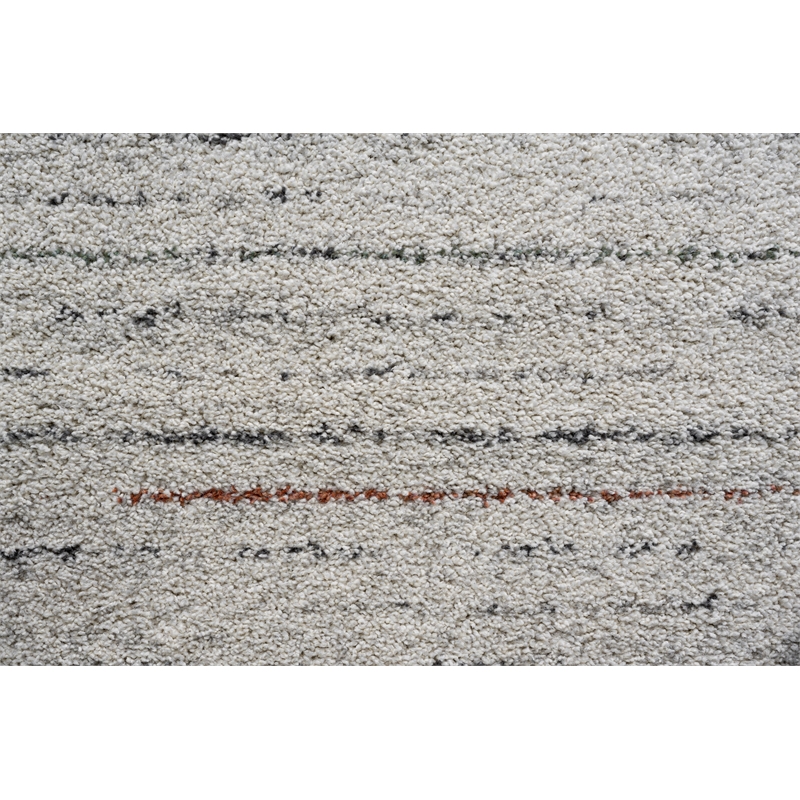 Granada Liora Ivory Gold Green Rust Gray and Charcoal Polypropylene Area Rug