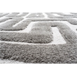 Luna Meara Gray and Ivory Recycled Polyester Area Rug
